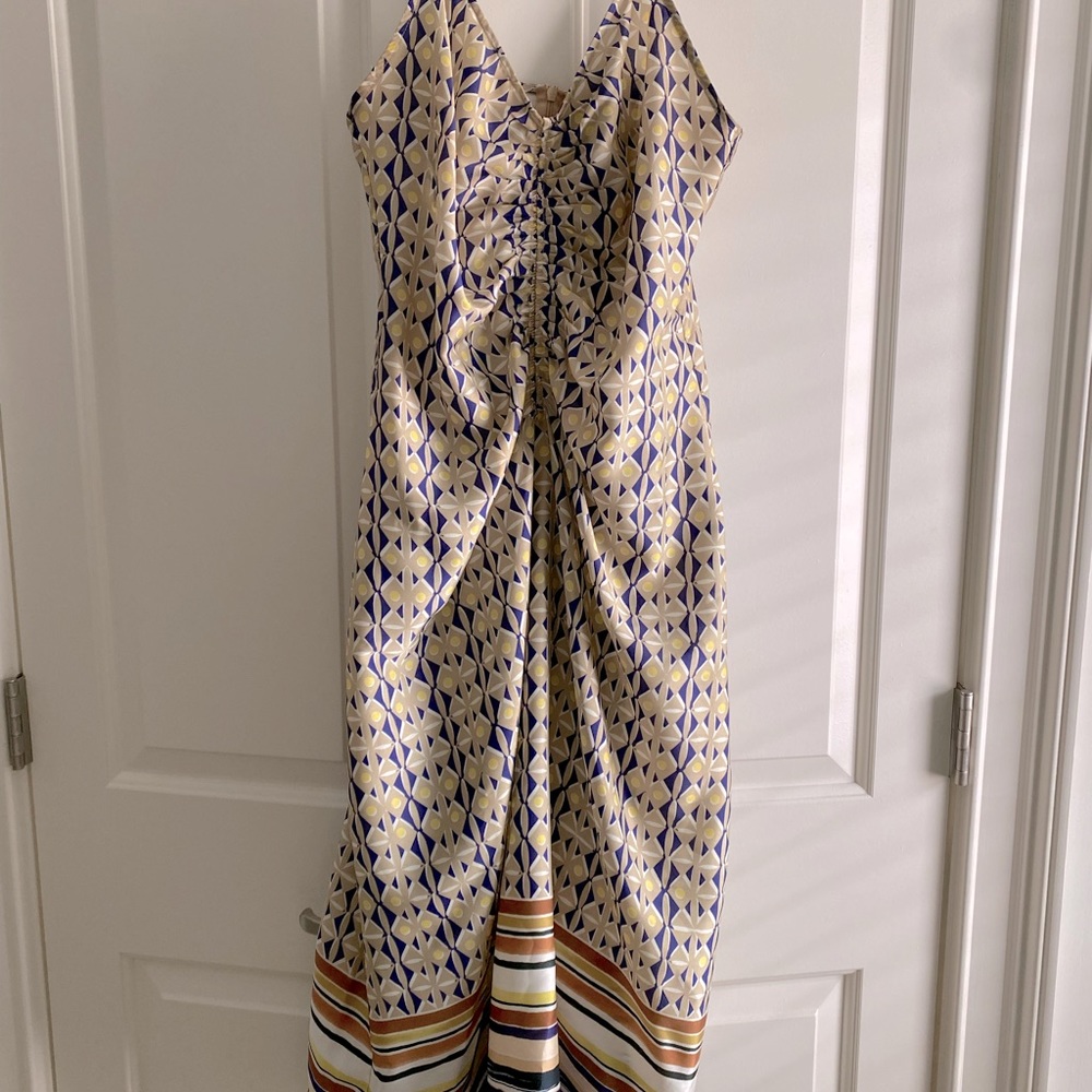 Mango Silk Scarf Print Dress